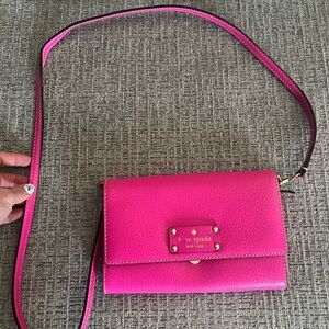 Kate Spade Vibrant Pink Crossbody Bag